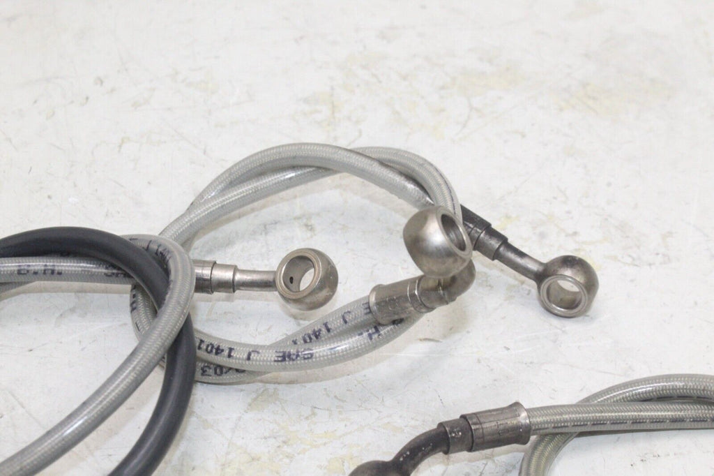 2004 Ducati 749 Oem Front Brake Caliper Hoses Lines W Rear Hose