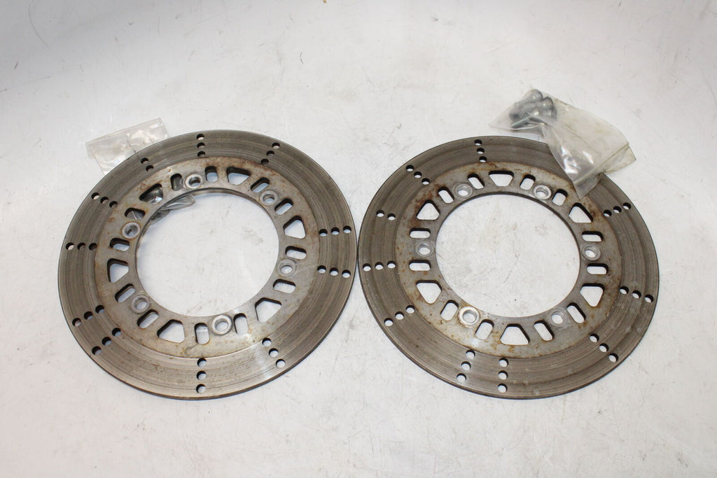 1983 Kawasaki Gpz750 Zx750A Front Left Right Brake Rotors Discs