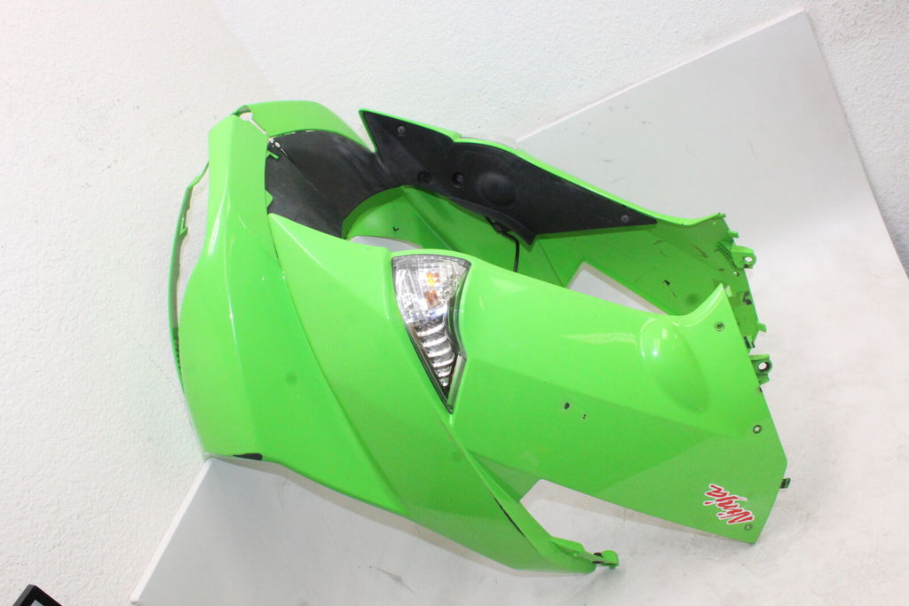 2009-11 Kawasaki Ninja 650R Ex650C Front Upper Nose Fairing Cowl Shroud Oem