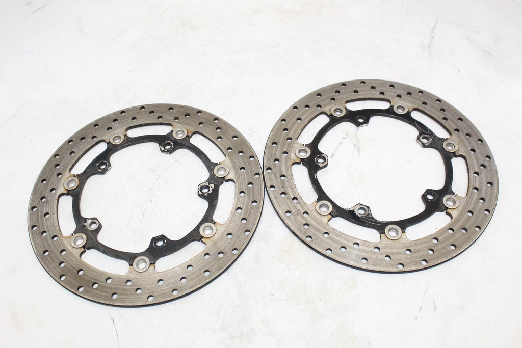 2009 Yamaha Yzf R6S Front Left Right Brake Rotors Discs