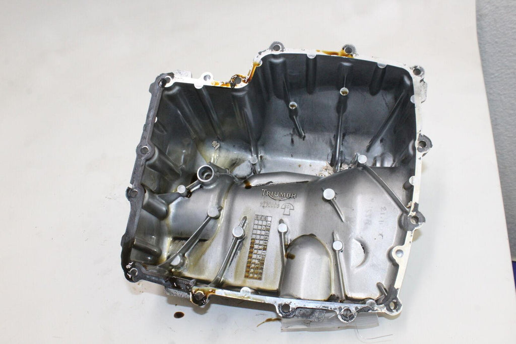 2012 Triumph Daytona 675 Engine Motor Bottom Oil Pan Cover Oem