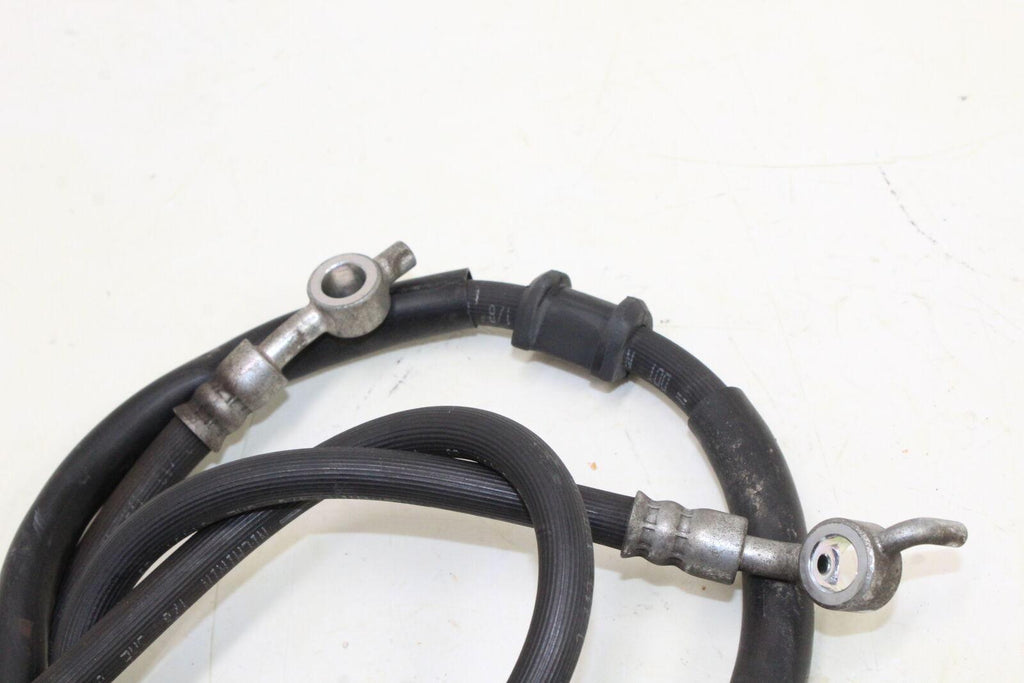 2013 09-15 Suzuki Sfv650 Front Brake Caliper Hoses Lines Oem