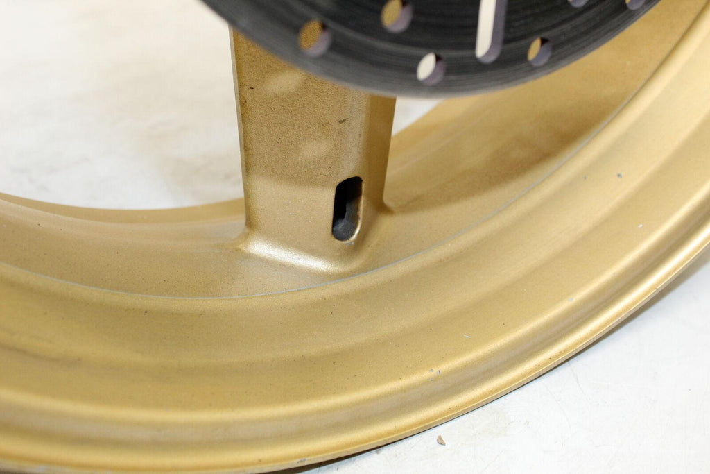 2003 Suzuki Gsxr600 Rear Back Wheel Rim Gold