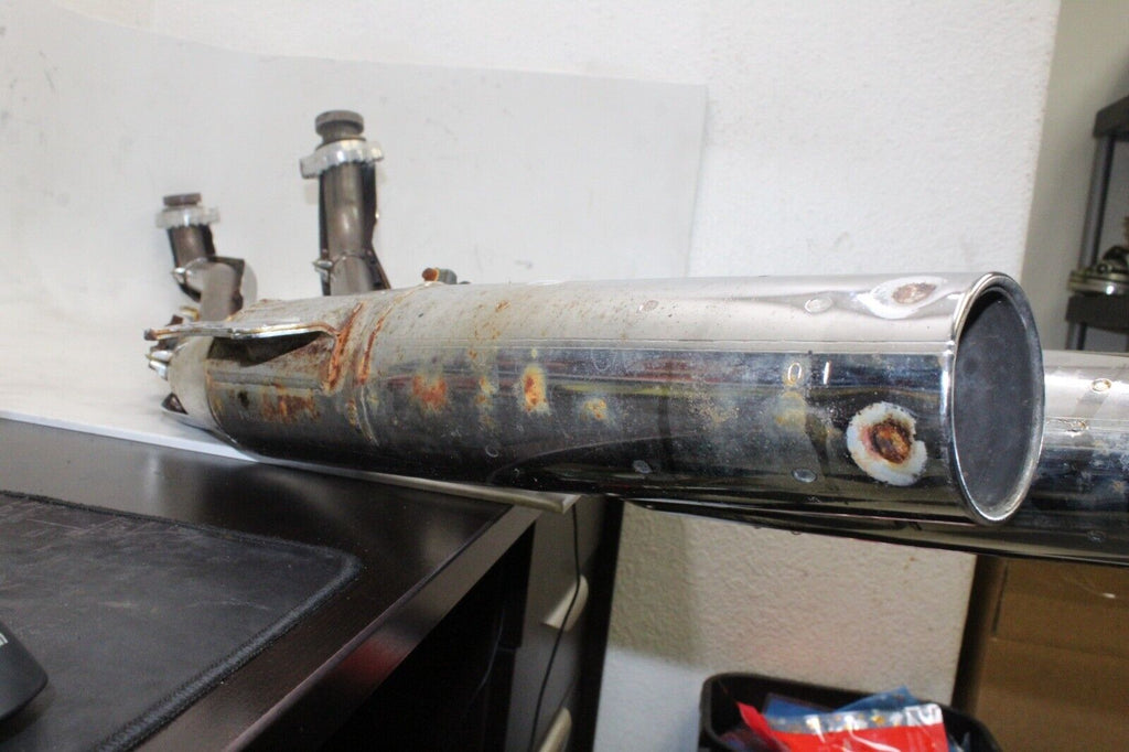 99-07 Honda Shadow Vlx 600 Oem Muffler Exhaust Silencer Pipe