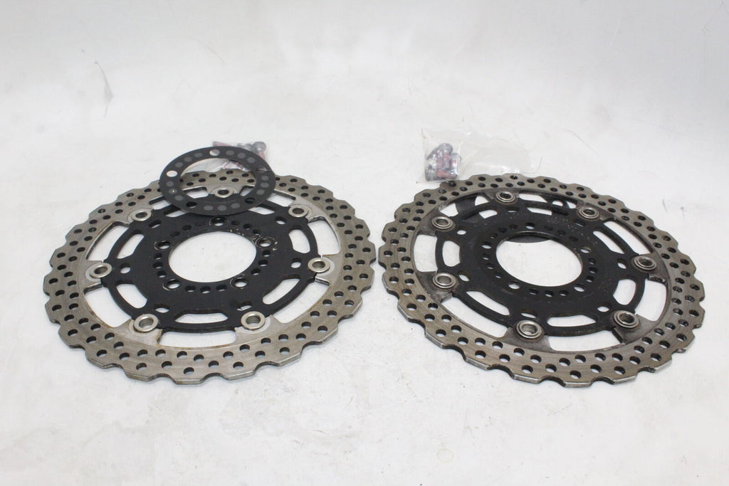 2009-11 Kawasaki Ninja 650R Ex650C Front Left Right Brake Rotors Discs Oem