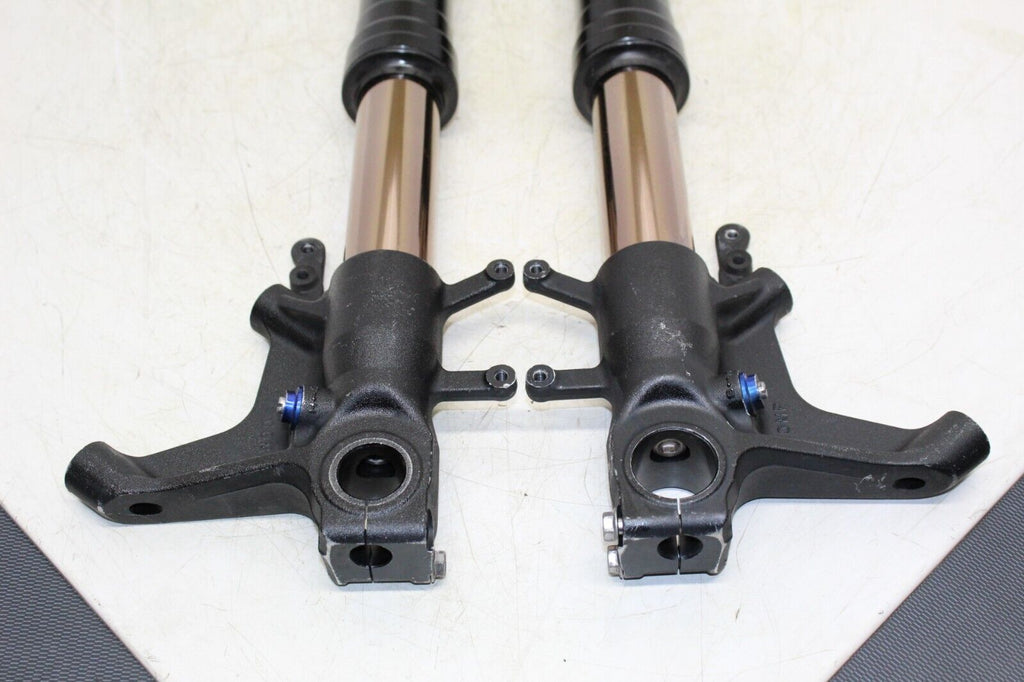 06 07 Suzuki Gsxr 600 750 Front Fork Suspension Springs Shocks Straight