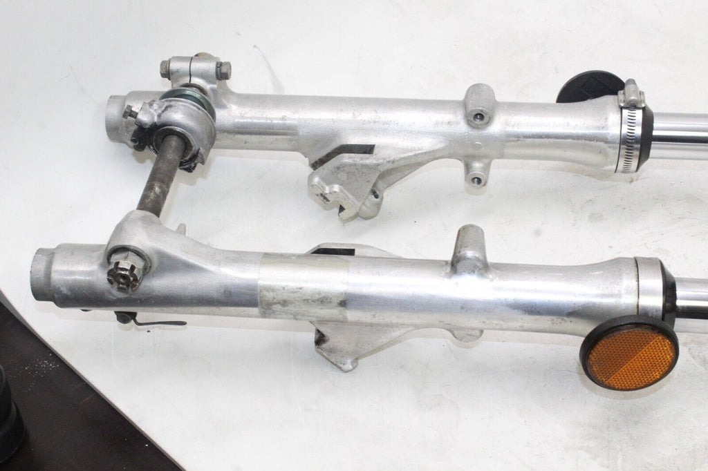 1981 Yamaha Xs850 Front Complete Forks Suspension Triple Tree Oem