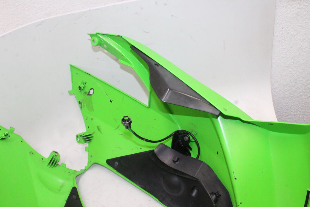 2009-11 Kawasaki Ninja 650R Ex650C Front Upper Nose Fairing Cowl Shroud Oem