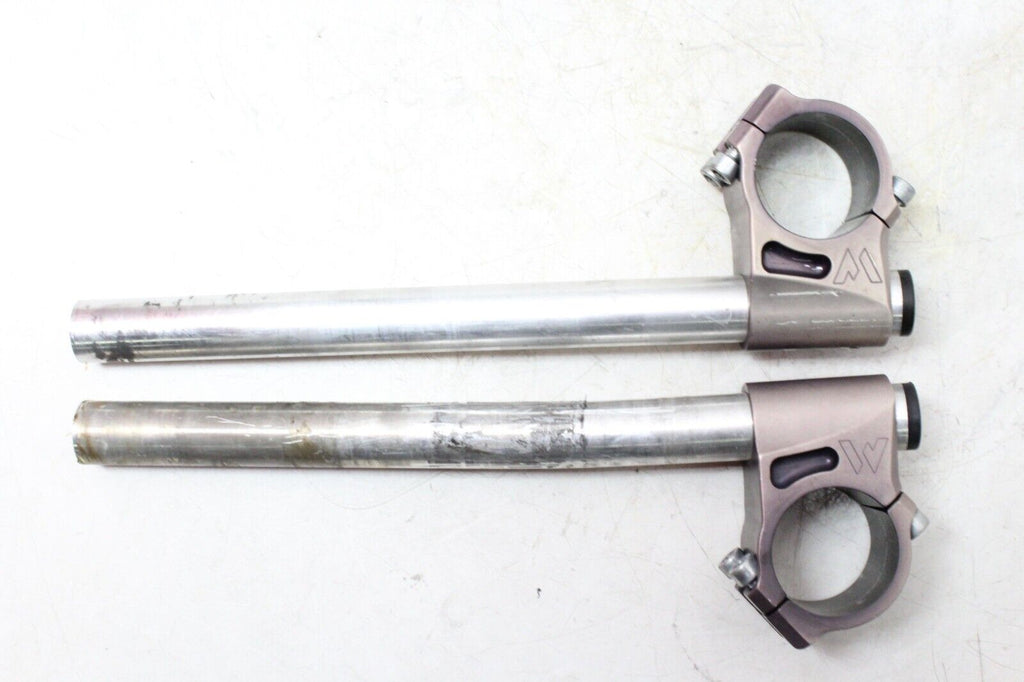1989 Honda Hawk Gt 650 Nt650 Oem Left Right Clip On Ons Handlebars Pair Set