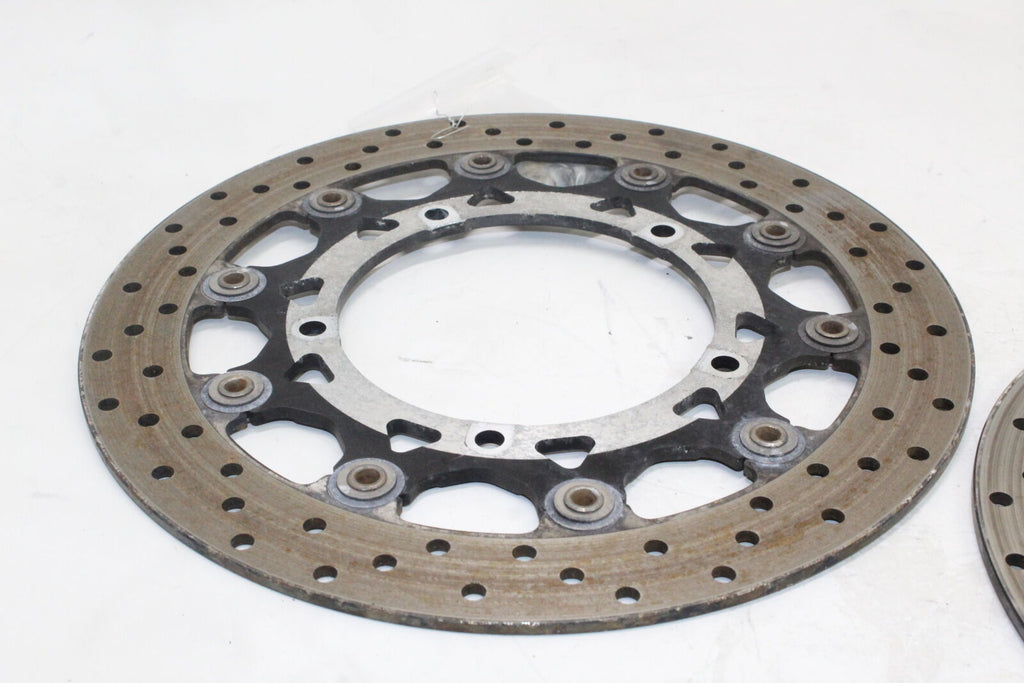 2003-05 Yamaha Yzf R6 Front Left Right Brake Rotors Discs 5Sl-2581T-10-00 Oem