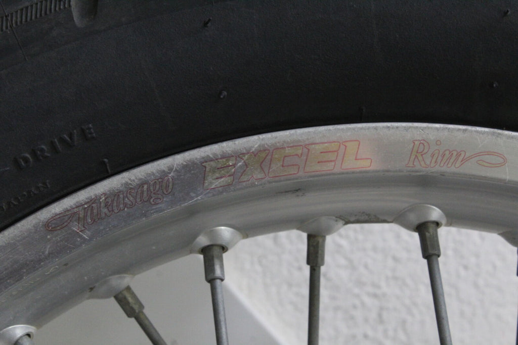 1996 Husaberg Fe350 Te350 Rear Back Wheel Rim Tire W/ Sprocket Oem
