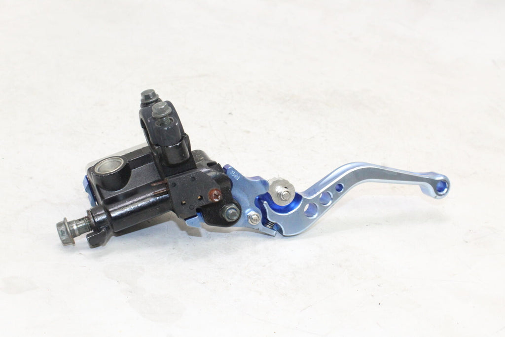 Cnc 7/8" 22Mm Front Blue Brake Master Cylinder W/ Lever