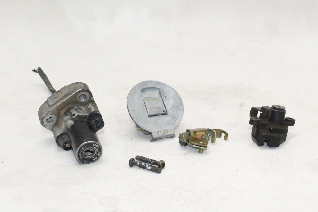 2002 Yamaha Yzf600R Ignition Lock Set W/ Gas Cap And Seat Lock Oem *No Key*