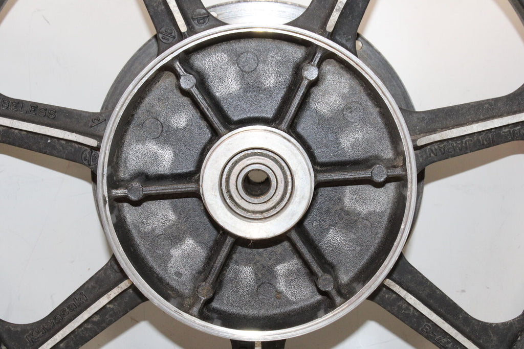 1981 Kawasaki Kz750E Standard Rear Back Wheel Rim With Rotor