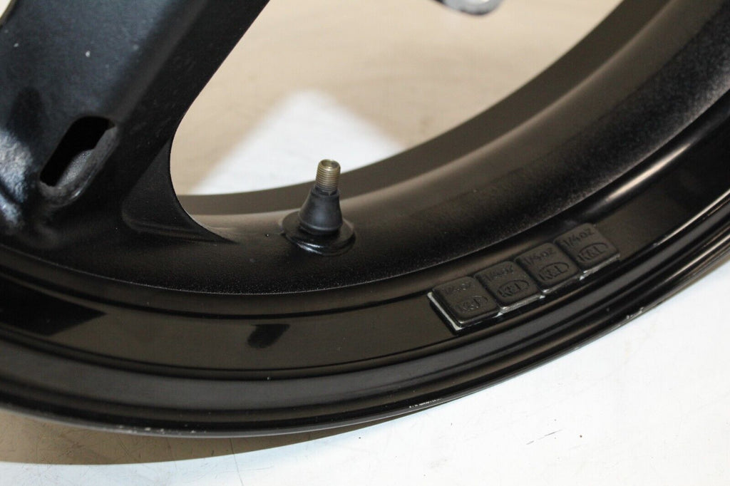 02-12 2008 Suzuki V-Strom V Strom Rear Wheel Rim Black