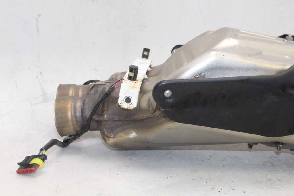 2004 Ducati 749 Oem Exhaust Pipe Muffler Slip On Can Silencer