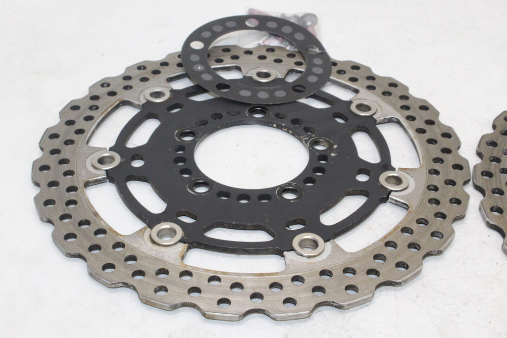 2009-11 Kawasaki Ninja 650R Ex650C Front Left Right Brake Rotors Discs Oem