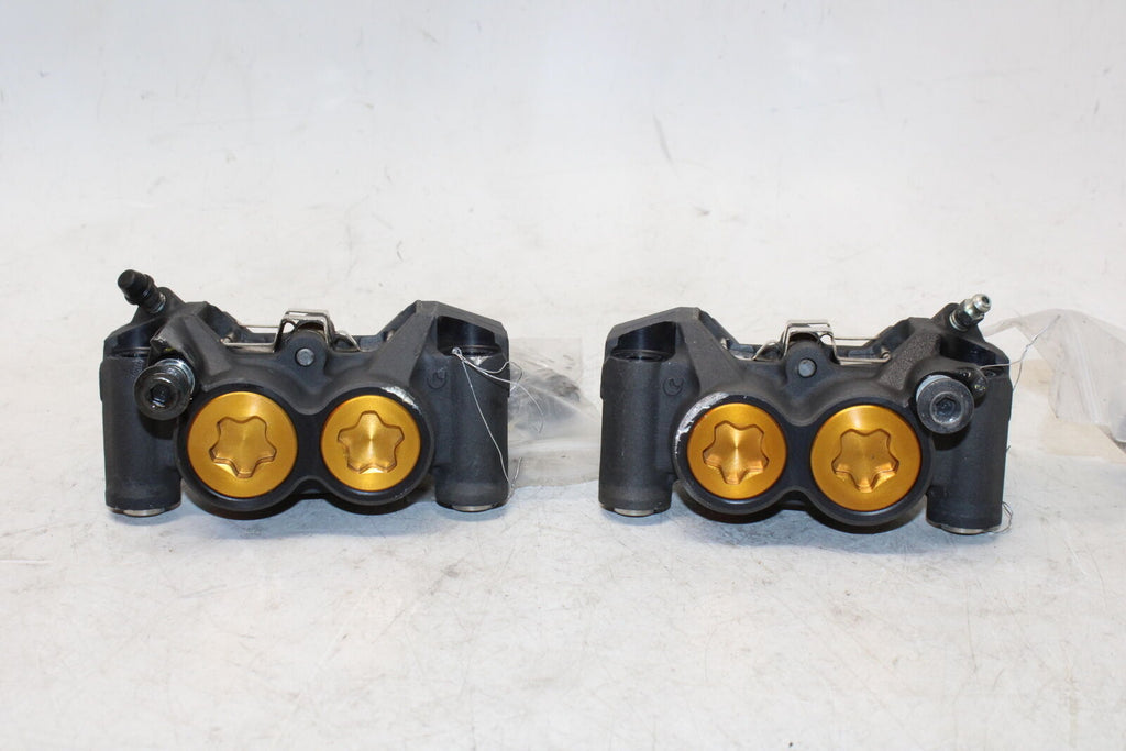 2009 Yamaha Yzf R6 Right Left Front Brake Caliper Set Pair Calipers