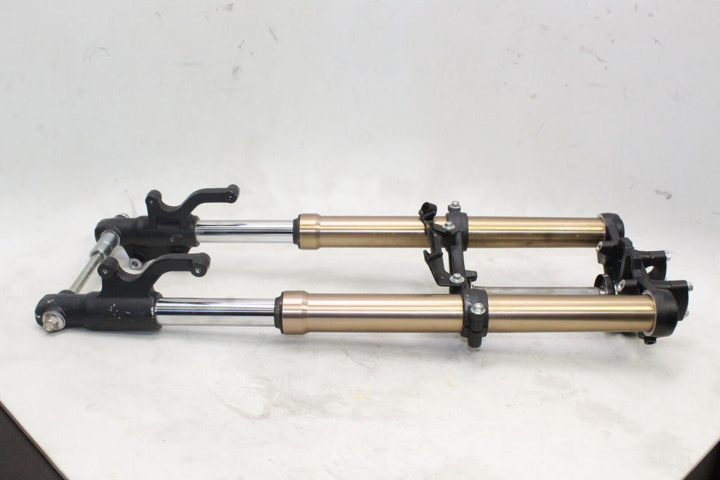 17-23 Kawasaki Z125 Pro Complete Front End Forks Suspension Triple Tree Oem