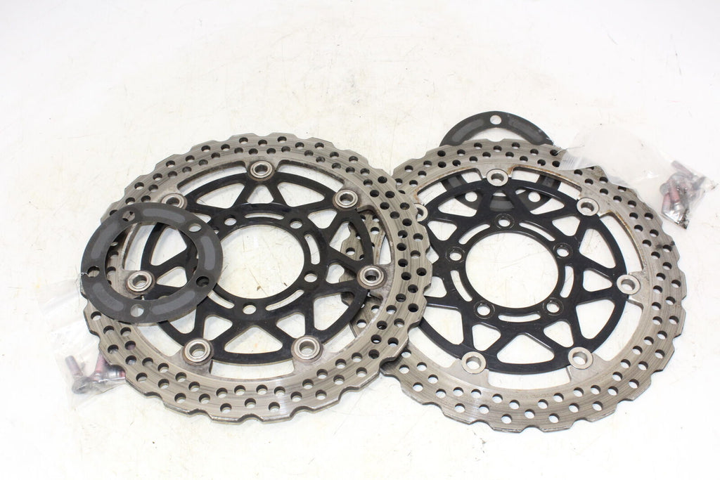 2008 Kawasaki Ninja Zx6R Zx600P Front Left Right Brake Rotors Discs