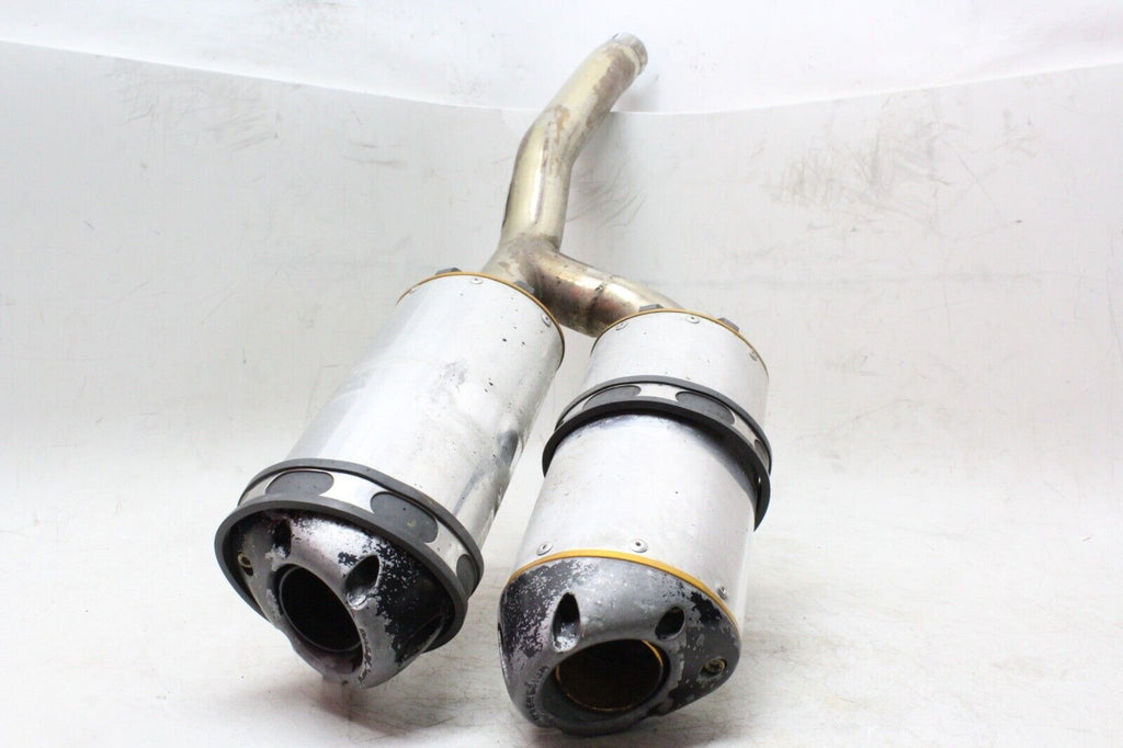 04-06 Yamaha Fz6 Exhaust Pipe Muffler Slip On Can Silencer Two Brothers