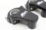 2011 KAWASAKI KLR650 ROX SPEED FX 2" PIVOTING HANDLEBAR RISERS BLACK