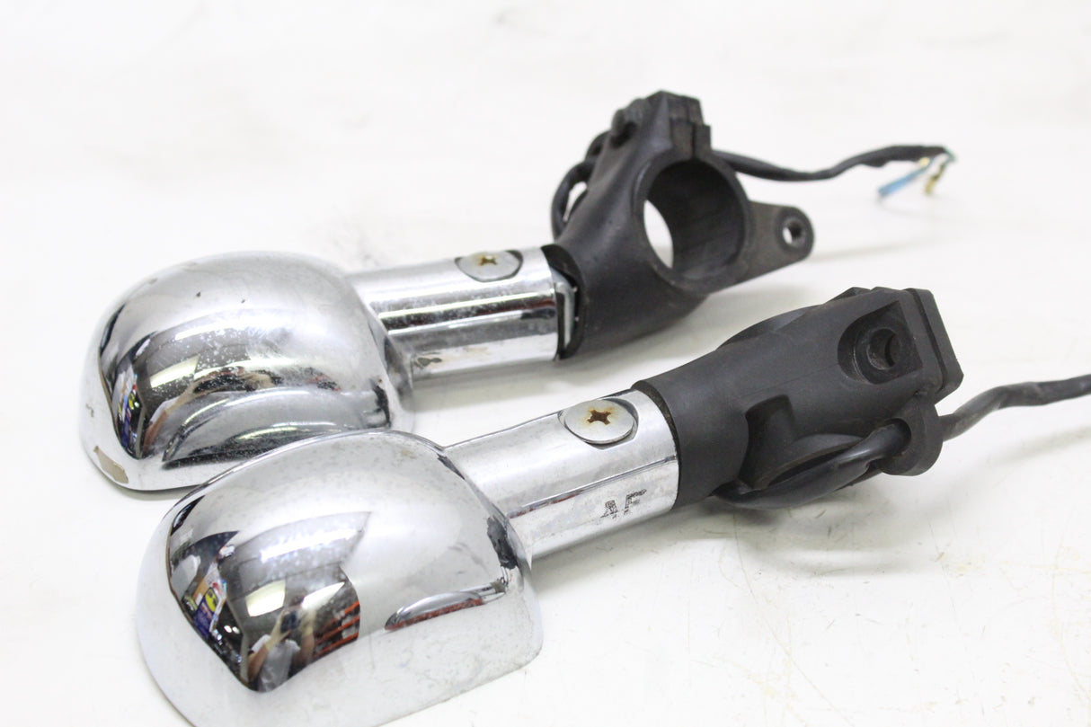 2007 Honda Rebel 250 CMX250CL OEM CHROME FRONT REAR TURN SIGNAL LIGHTS SET OF 4