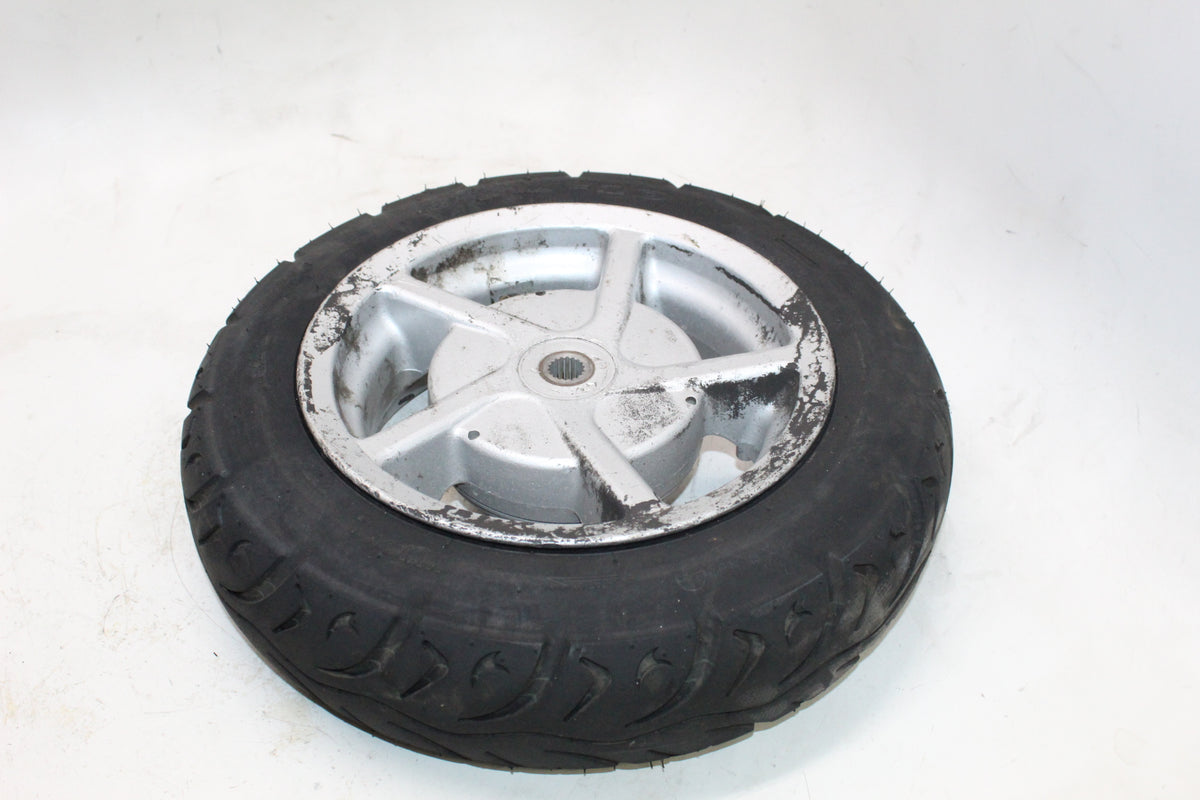 2002 Yamaha Zuma 50 YW50 OEM Rear Wheel Rim With Tire