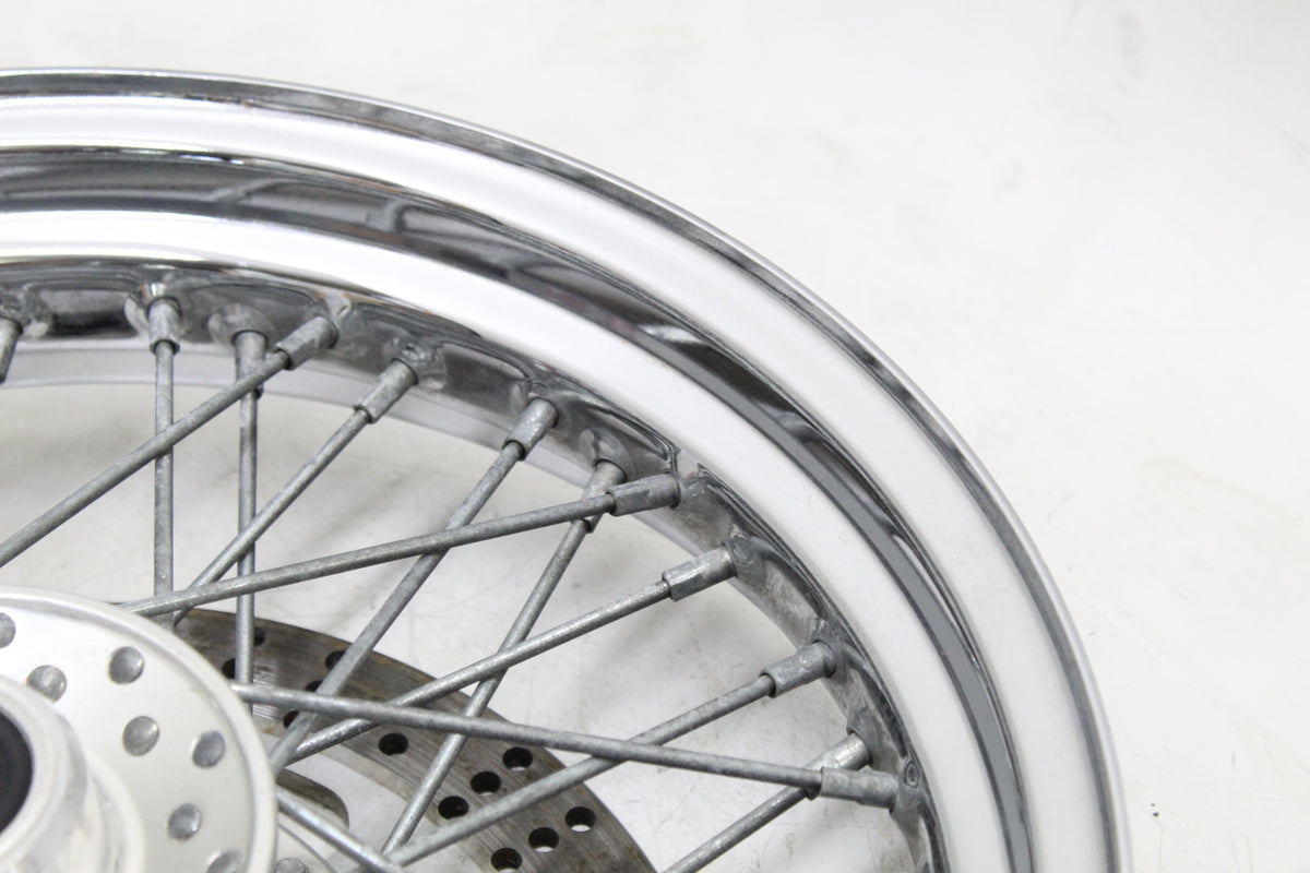 2005 KAWASAKI VULCAN 1500 VN1500 OEM FRONT SPOKE WHEEL RIM BRAKE ROTOR