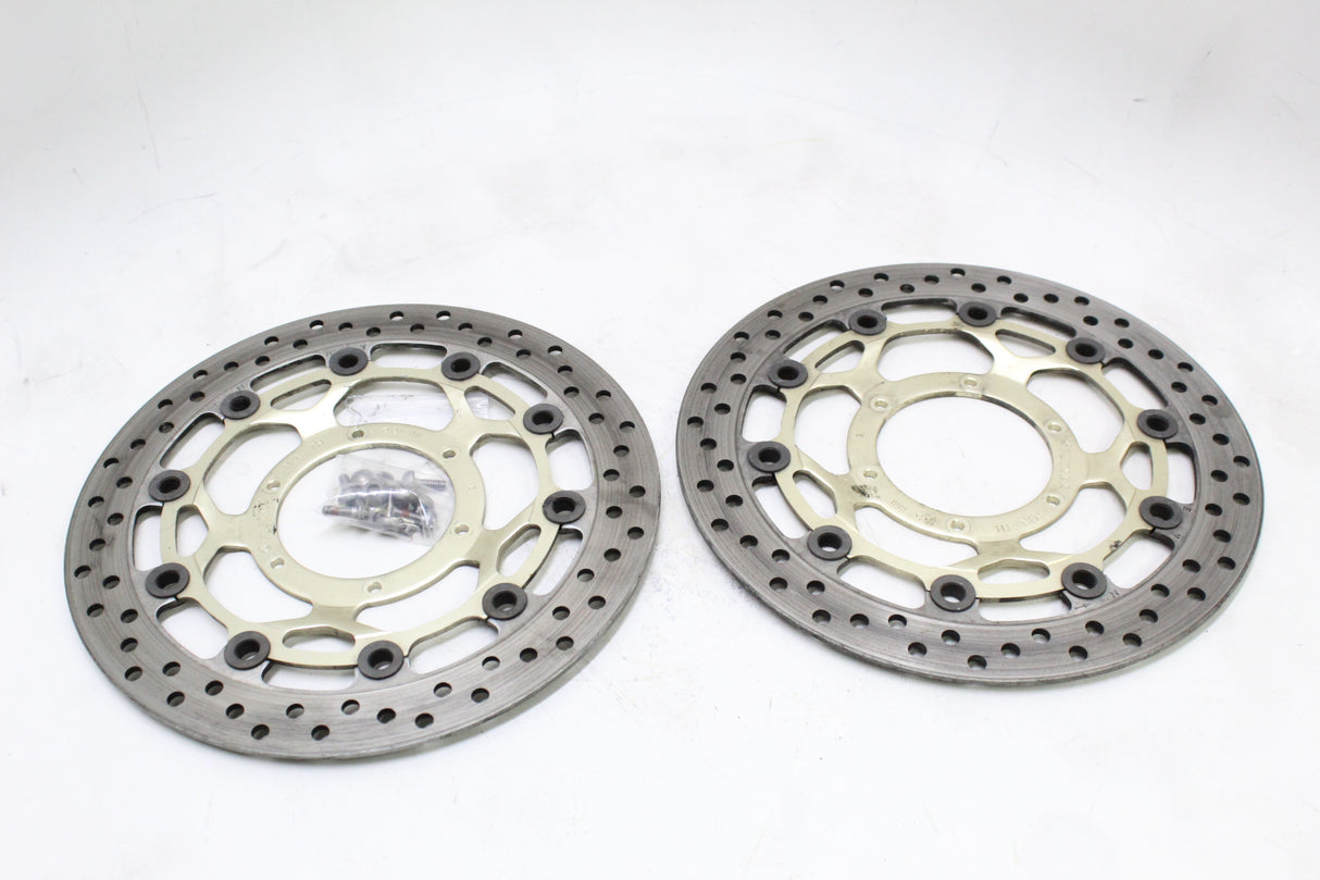 2006 Honda CBR600RR OEM FRONT LEFT RIGHT BRAKE ROTORS DISCS