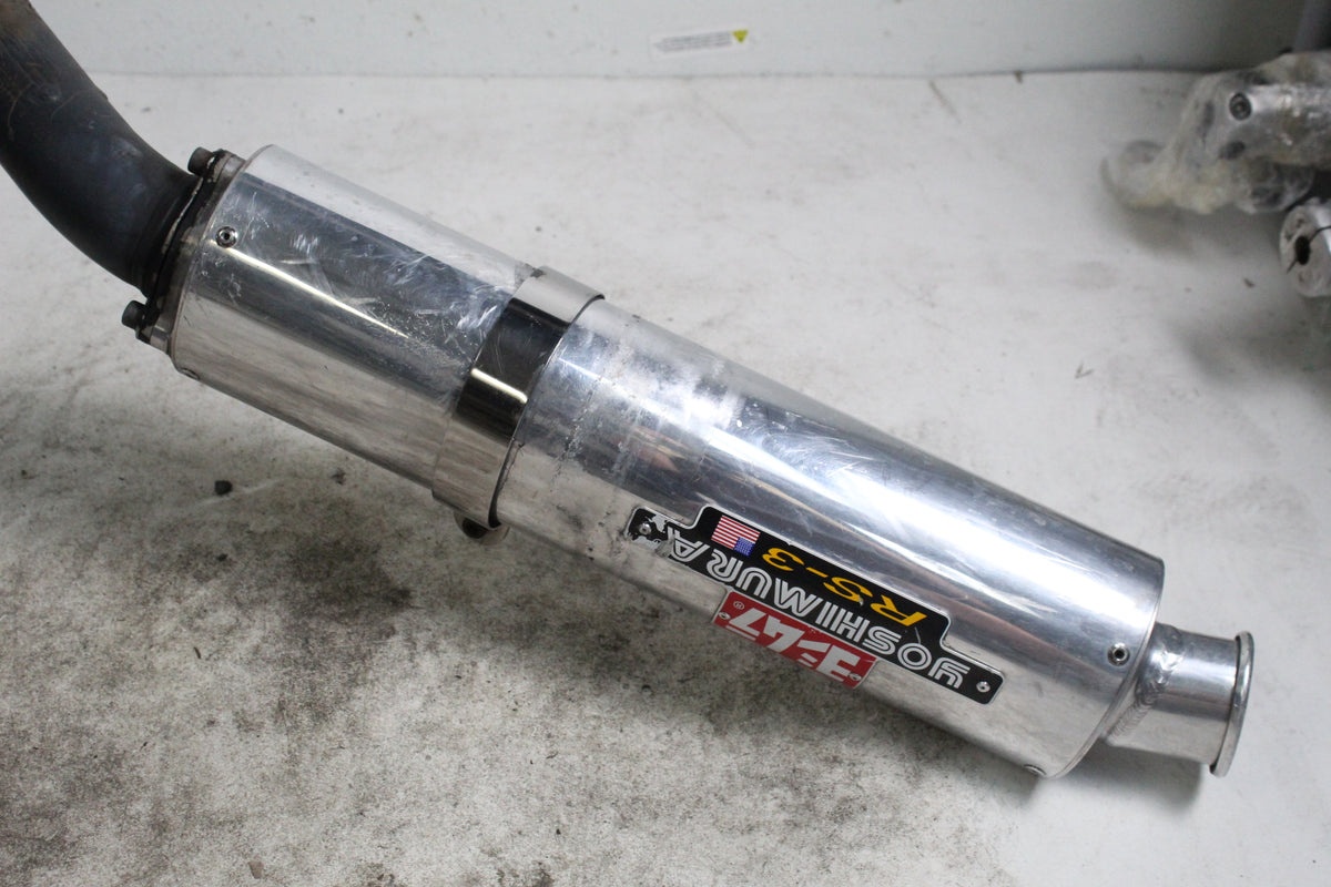 2009 Yamaha YZF R6S Exhaust Headers Mid Pipe With Yoshimura Muffler