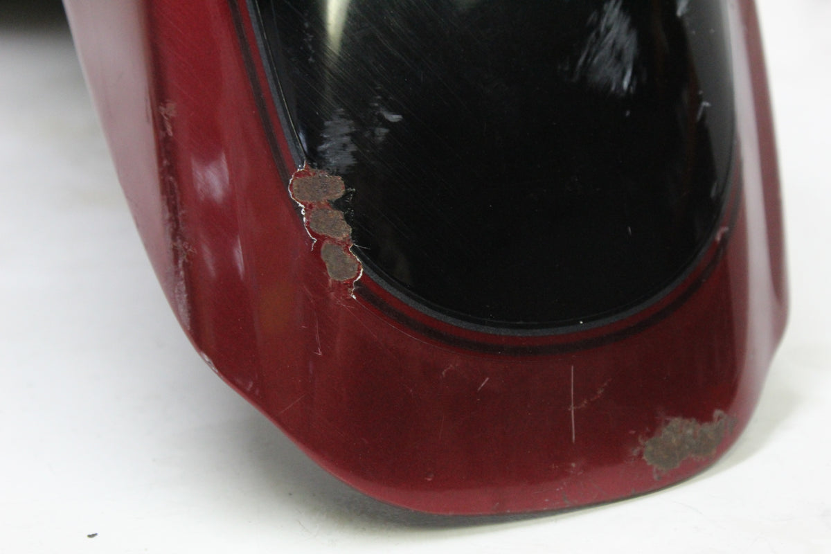 2007 YAMAHA XVS650 V STAR 650 OEM FRONT FENDER RED BLACK CLASSIC