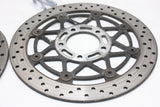 2005 Suzuki GSXR600 OEM FRONT LEFT RIGHT BRAKE ROTORS DISCS
