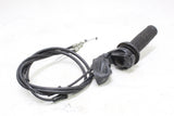 2011 KAWASAKI KLR650 OEM RIGHT THROTTLE GRIP W CABLES HOUSING
