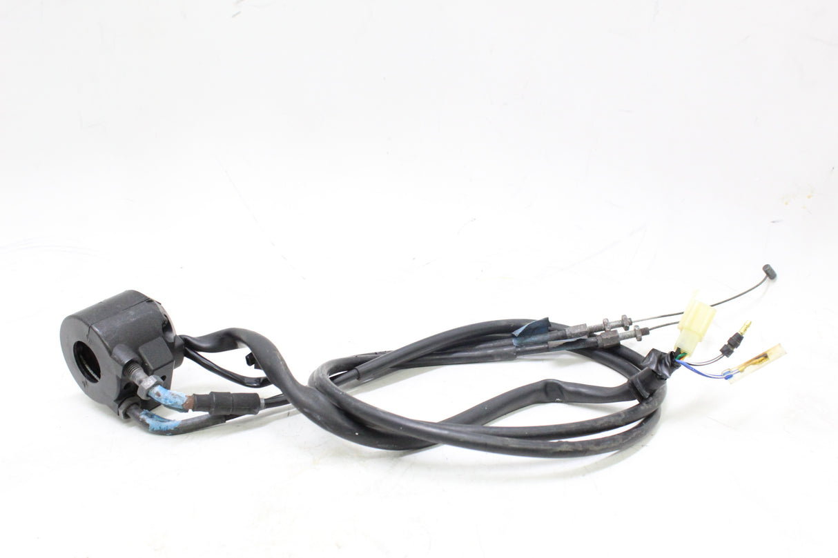 2003 HONDA REBEL 250 CMX250C OEM RIGHT KILL START SWITCH W THROTTLE CABLES