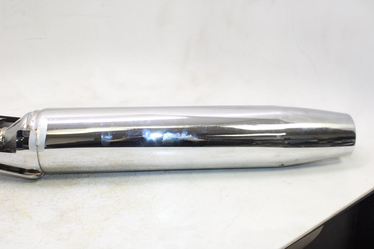 2007 Yamaha V Star 650 OEM RIGHT LOWER EXHAUST MUFFLER W HEADER