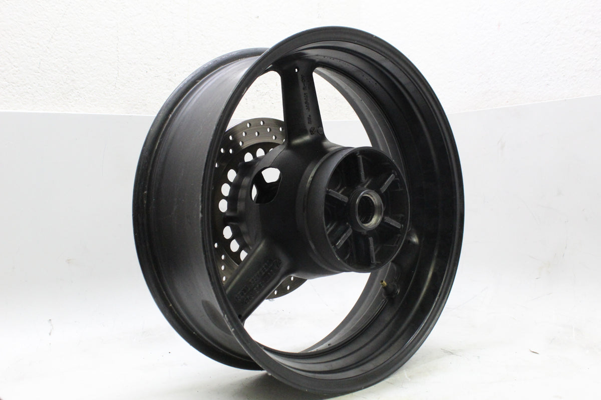 2003 YAMAHA FZ1 FZS1000 FAZER OEM REAR WHEEL RIM 17X5.50 W BRAKE ROTOR
