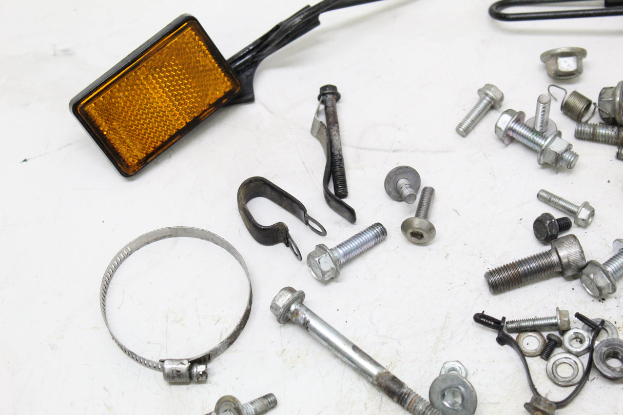 2011 KAWASAKI KLR650 OEM MISC HARDWARE BOLT NUT SCREW CLAMP BRACKET LOT