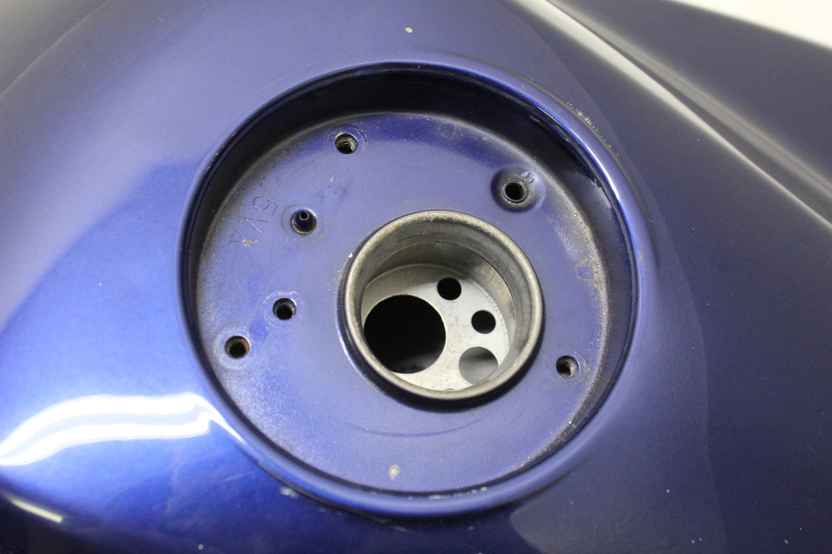 2005 YAMAHA FZ6 FAZER OEM GAS FUEL TANK PETROL CELL BLUE