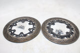 2001 BMW R1100RT OEM FRONT LEFT RIGHT BRAKE ROTORS DISCS