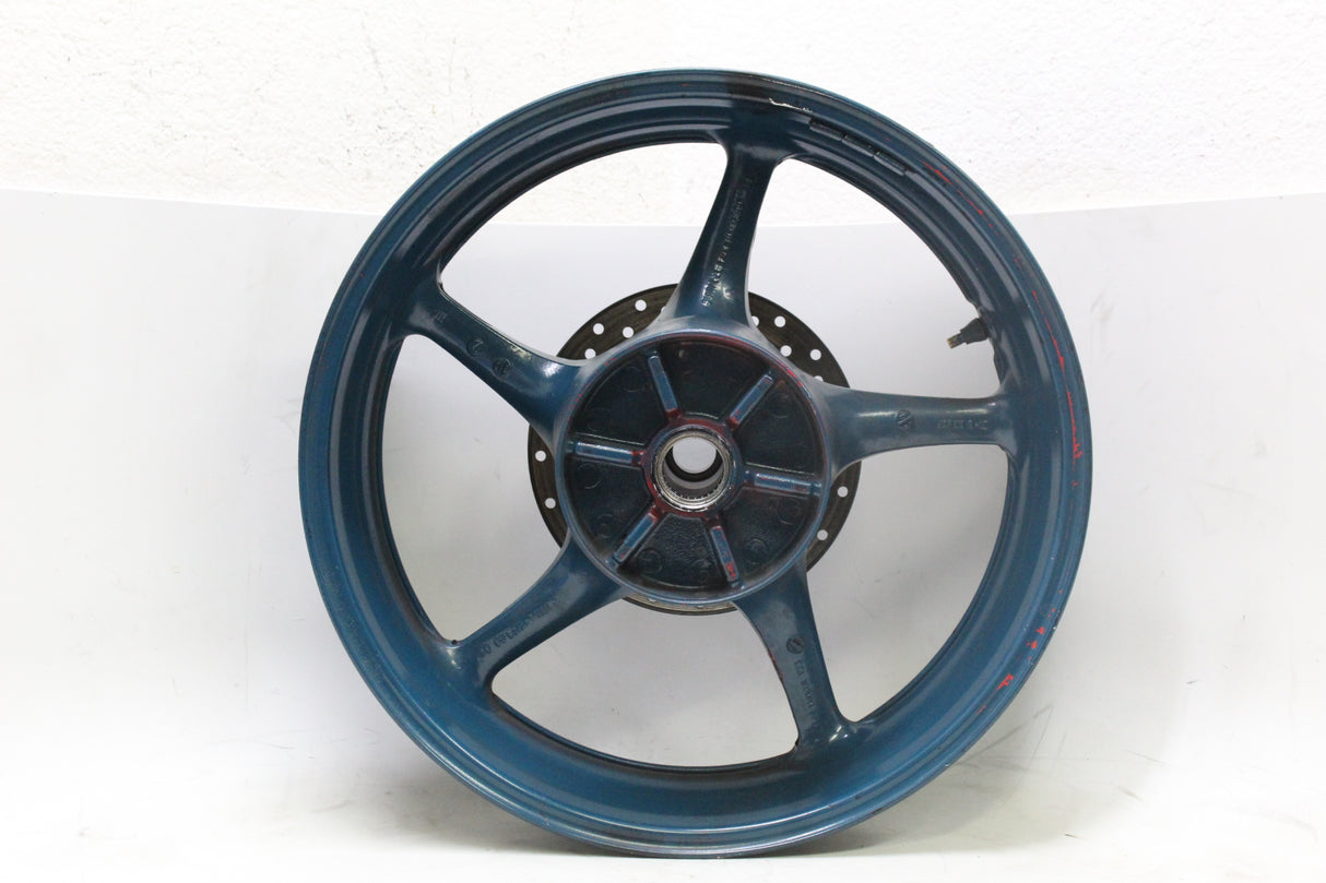 2005 YAMAHA YZF R6 OEM REAR WHEEL RIM 17X3.50 BLUE
