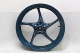 2005 YAMAHA YZF R6 OEM FRONT WHEEL RIM 17X3.50 BLUE