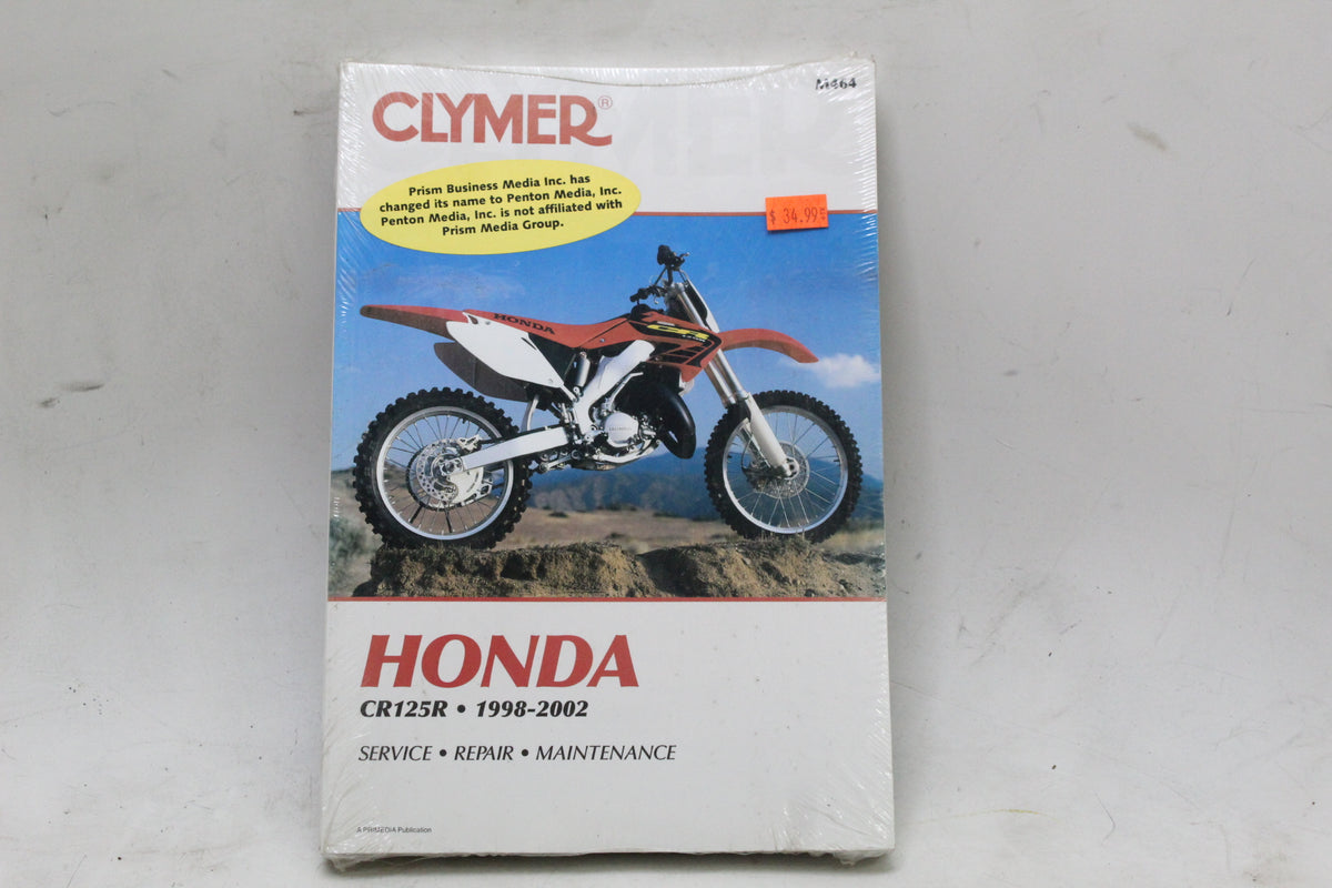 1998-2002 Honda CR125R Clymer Service Repair Manual