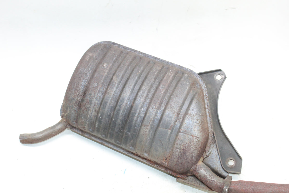 1983 Yamaha XC180 Riva OEM Exhaust Muffler Silencer Header Pipe Assembly