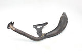 2002 Yamaha Zuma 50 YW50 Exhaust Pipe Expansion Chamber With Mounting Bracket