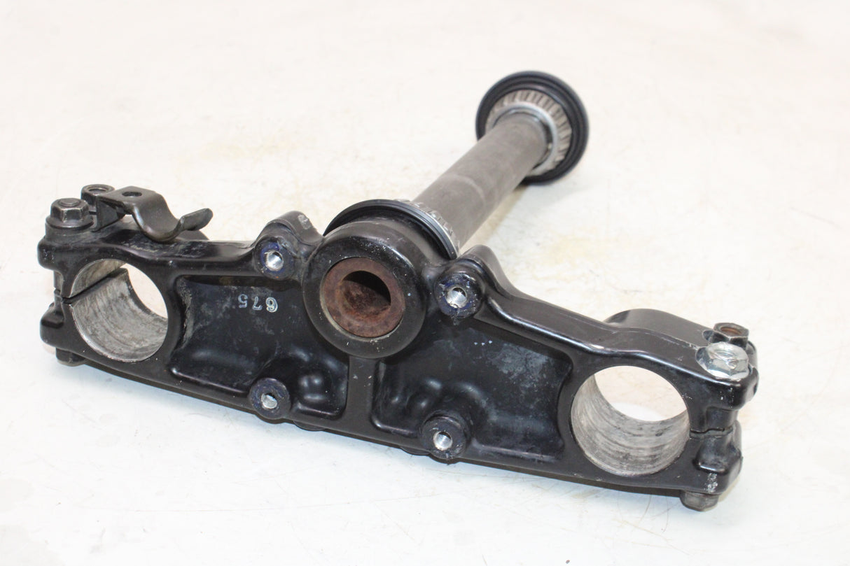 2007 Kawasaki KLR650 OEM FRONT FORKS CLAMP LOWER TRIPLE TREE STEM