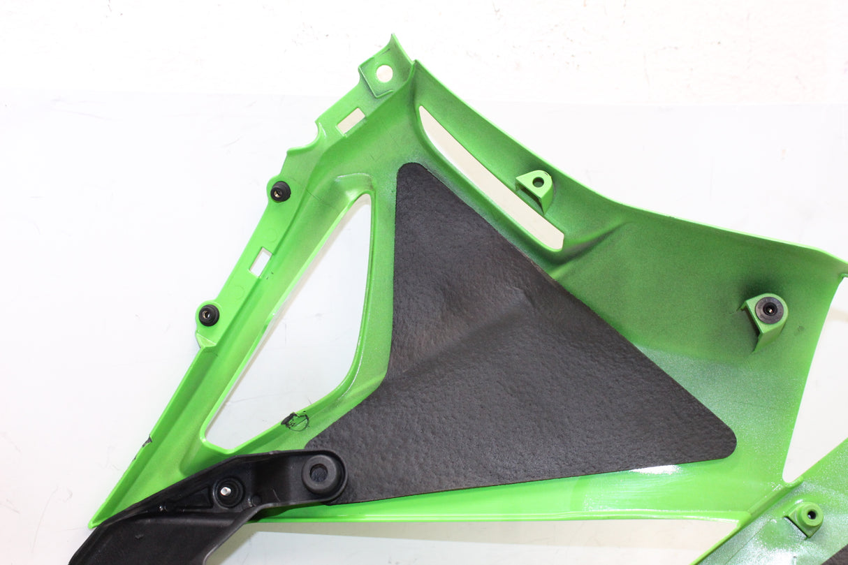 2009 Kawasaki Ninja ZX6R OEM RIGHT LOWER MID UPPER SIDE FAIRING COWL