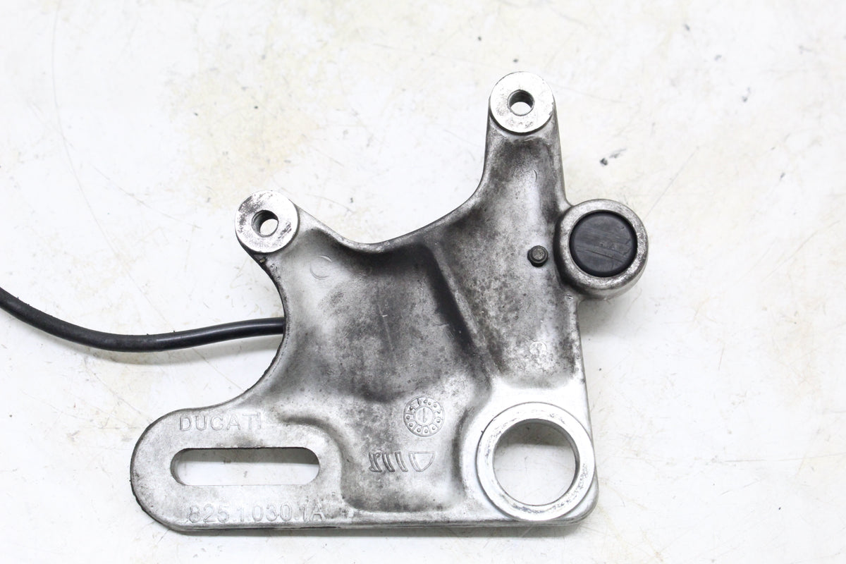 2002 Ducati Monster 620 M620 OEM Rear Caliper Bracket With Speed Sensor