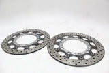 2005 Yamaha YZF R6 OEM FRONT LEFT RIGHT BRAKE ROTORS DISCS