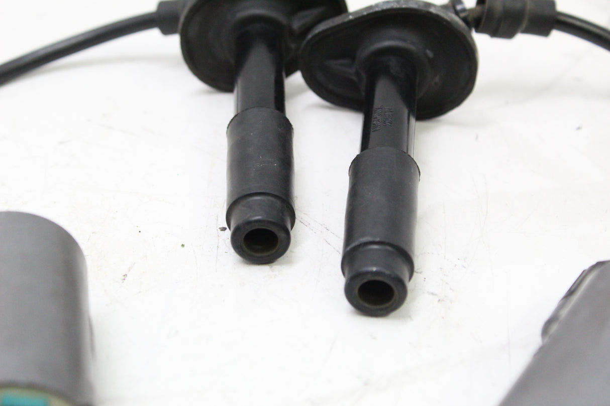 2005 KAWASAKI NINJA 250R EX250 OEM IGNITION COILS COIL SPARK PLUG CAPS